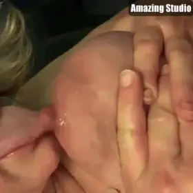 My kitty flicks those nipples to drive me crazy