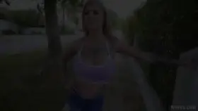 Bonnie Rotten Picks Up A Cute Brunette Girl In The Street For Fuck