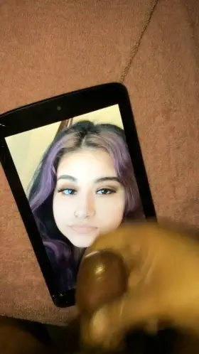 Stroking to my manager. I slapped my cock on her so hard it made me leak a little precum.