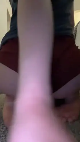 This is your view of STPeach while she devours her husbands big cock.