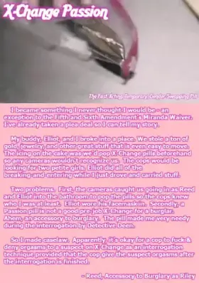 Reed/Riley, Accessory to Burglary - NNN #27 - Crosspost from XChangePill No Nut November Challenge - Theme ACCESSORY