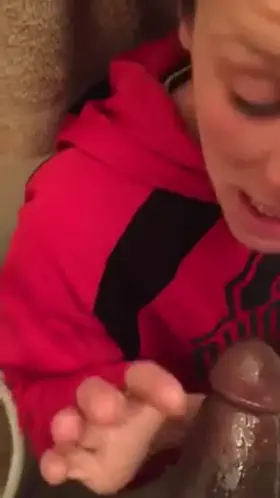 Angry dirty talking while sucking big black cock(To get sound - click on post>click on redgifs)