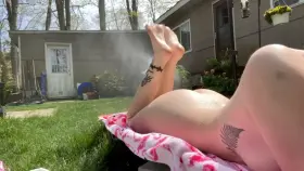 enjoying the sun verrry much