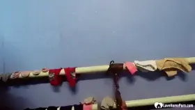 Amazing stepmom gets some cum on her belly