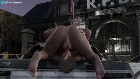 Ada Wong Face Fucked on a car (Nappana) [Resident Evil]