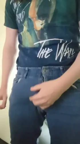 Just a dork with a really fat cock