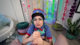 Jewelz Blu - Officer Jenny Swallowing Cum