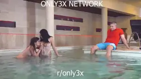 Aida Sweet And Her Best Friend Awesome Threesome Sex At The Pool