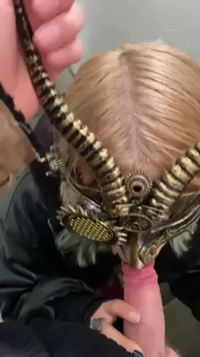 A demonic blowjob down by the church 👧🏼 My name is Lucy, but you can call me Lucyfer 😈