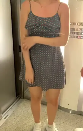 Looks like I forgot to wear underwear again! (f)