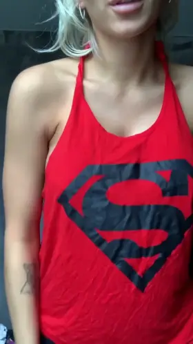 hey sweeety) im supergirl today) I will save you?