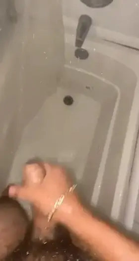 Watch my cum cannon shoot out a nice load