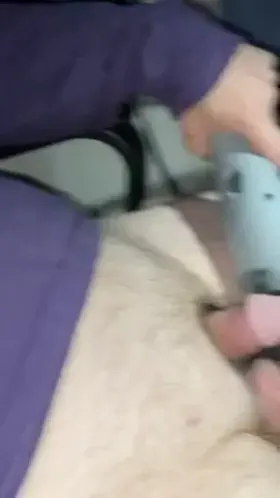 MY TINY ACORN GOING CRAZY FROM THE MASSAGER WHILE PEAKING ON MOLLY