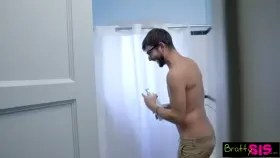 Parting Sisters Legs and Fucking Her Tight Pussy Brattysis