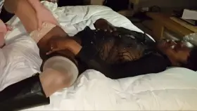 I was at a new club wearing my sheer sexy blouse and a pair of sexy stay ups. As usual it turned me on so bad that I could have had sex right there and then in front of all people. Back home I had the most amazing sex with two huge cumshots inside my pussy and me having madly intense orgasms. 🤤