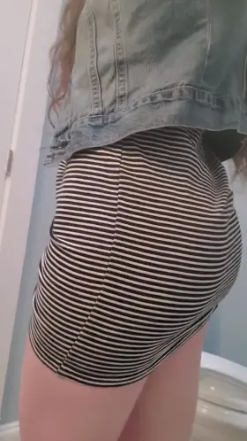 Plugged but still wearing panties.. oops!