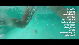 (F/D) Father Insists on Being Alone with Daughter While Swimming