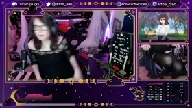 Petite gamergirl flashing her small tits during her stream