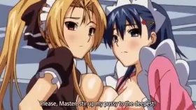 Threesome with personal maids (Hentai name - Menkui)