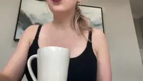 I added some milk to my coffee