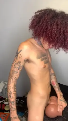 You love my red hair, but I only love her tight hole