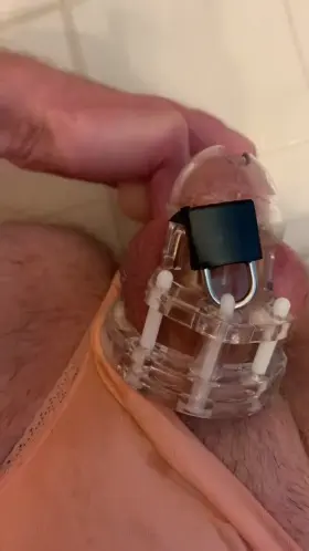 It’s my birthday and I’m fucking myself trying to have a sissygasm. It’s been 2 weeks since my last real orgasm and 7 days since my last ruined orgasm. I hope you enjoy watching my fruitless efforts as much as I do