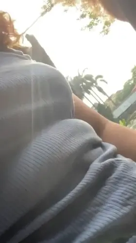 My friend has no idea about me being naughty when she drive and i sit behind her… should i ask her for some help? 🫢