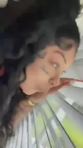 Girl gives blowjob to Uber driver who is this