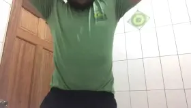 (22) Getting undressed to have my freshly shaved body fucked raw