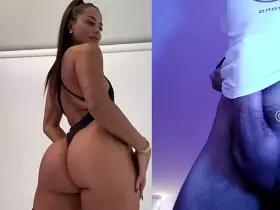 “Finally a cock big enough for my ass”