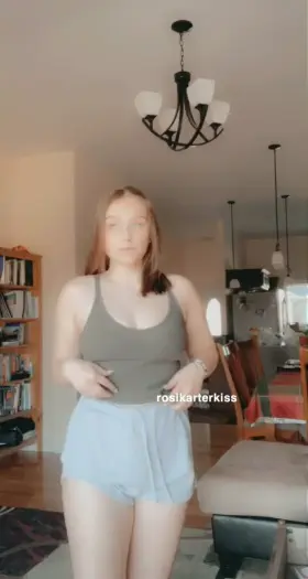 Tank tops are best without a bra!!