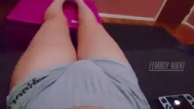 My thighs are so jiggly 👀