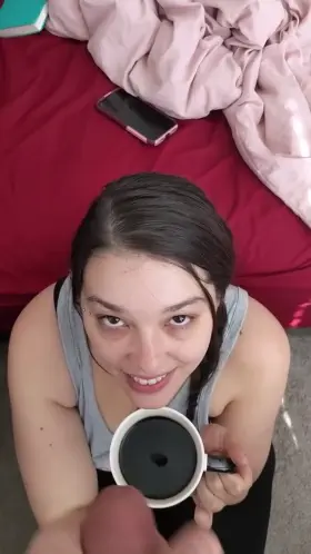 I needed some cream for my coffee and doughnut