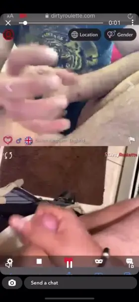 Huge load for boy online, think he liked watching me shoot