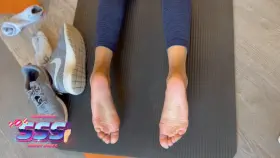 LOVE Getting my Gym Soles CUMBLASTED 😍😍😋