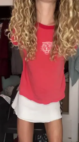 My chest may be flat but at least my booty isn’t ;)