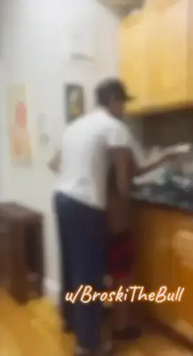 She was just trying to help with the dishes when I decided to put her to better use 😈