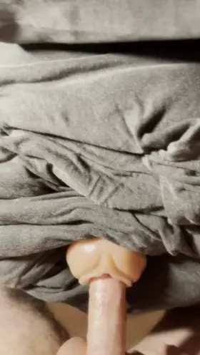 Fleshlight fuck with cumshot