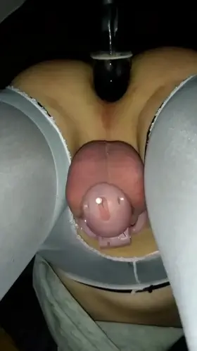 Just practicing for the real thing... (ki_k:SissyCDslutHUN)