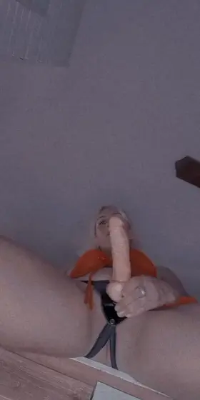 On your knees and lick my feet slutty whore 😈