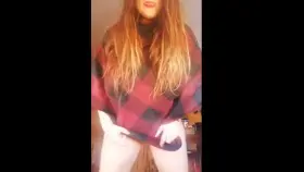 There was no way to tell underneath this poncho..