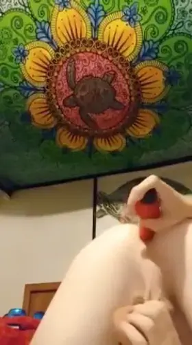 I love cumming while tugging my balls