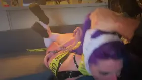 Forced to recite Bible verses while sucking cock