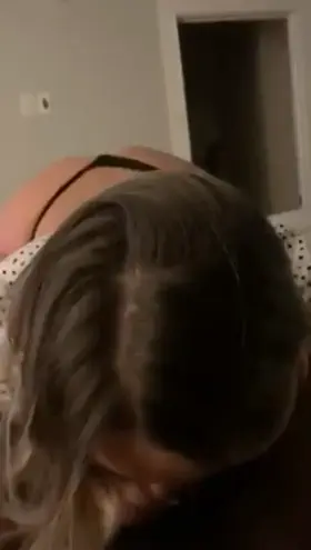 I make his Gf worship me. Full vid in comments