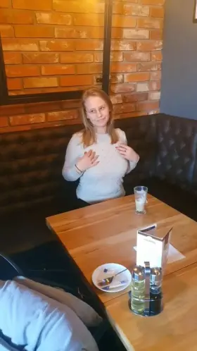 I have to admit, I'm always a little nervous and embarrassed and excited.