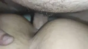 Blonde neighbor getting dick, do you like it?