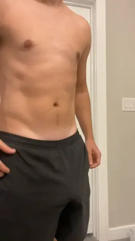 If only the girl working out next to me saw what I was hiding