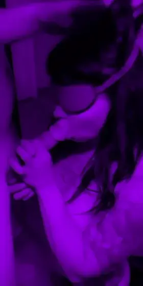 Chokes me while choking on his cock