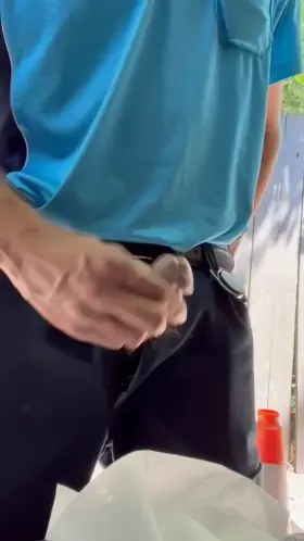 Couldn’t hold it at work