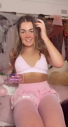 your new girlfriend has a big surprise to show you... what would u do next?